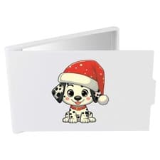 Image of 'Baby Dalmation Wearing Santa Hat' Compact Makeup Mirror (CM00052883)