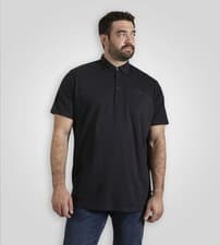 Image of D555 Duke Big Mens Jersey Polo Shirt Navy 2XL 3XL 4XL 5XL 6XL 7XL 8XL (611808)