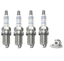 Image of Spark Plugs x 4 Bosch Fits Citroen C2 C3 Xsara Berlingo Peugeot 106 206 Partner