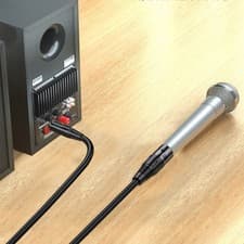 Image of 6.5 mm Audio To XLR Female Audio Cable Microphone Mixer Speaker Audio Cables UK