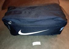 Image of Nike Black Football Boot Trainers Shoes Bag With Zip External Pocket BULK226