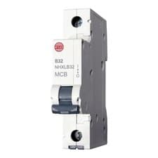 Image of Wylex 32A MCB B Curve 6kA Miniature Circuit Breaker Single Pole NHXLB32