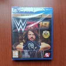 Image of WWE 2K19 Deluxe Edition Playstation 4 PS4 Factory Sealed Rare