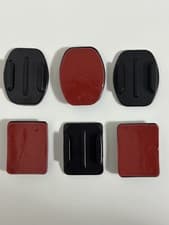 Image of Action Camera Adhesive Mounts For GoPro Cameras 6x Set BRAND NEW