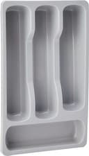 Image of Curver Cutlery Tray Small Grey Plastic 33 x 20 x 6 cm 4 Compartments