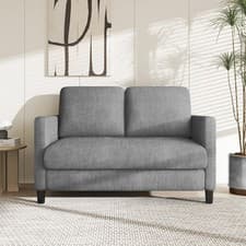 Image of 2/3/4 Seater Corduroy Sofa Jumbo Cord Modern Sofa Couch Seats with 2 Pillows