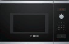 Image of Bosch Series 4 BFL553MS0B Built-In Microwave, Stainless Steel/Black