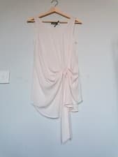 Image of NEW Mint Velvet Ivory White Top | Size UK8