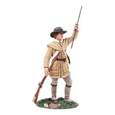 Image of BRITAINS SOLDIERS 16036 - Colonial Militia Standing Loading No.1