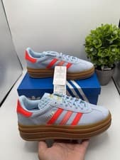 Image of Adidas Gazelle Bold Clear Sky Solar Red Size 5 UK | Fast Ship ✅ (JR5950)