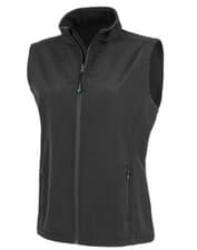 Image of Result Recycled 2-Layer Ladies Softshell Gilet | Sustainable | 4 Colors | XS-2XL