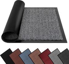 Image of LARGE HEAVY DUTY NON SLIP RUBBER BACK BARRIER DOOR MAT KITCHEN HALLWAY FLOOR RUG