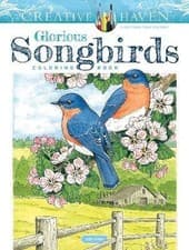 Image of Creative Haven Glorious Songbirds Coloring Book, J