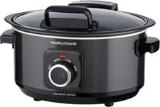 Image of Morphy Richards 6.5L Sear and Stew Slow Cooker with Detachable Hinged Lid, Shatt