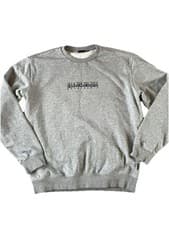 Image of NAPAPIJRI NWOT MARL GREY ROUND NECK SWEAT SHIRT SIZE XL