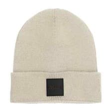 Image of BOSS Beanie - BOSS Foxxy R Beanie Hat - Black, Khaki, Beige - 50520352
