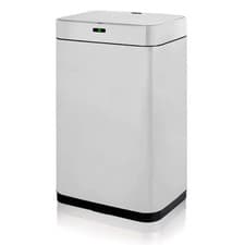 Image of Tower 75L Silver Sensor Bin