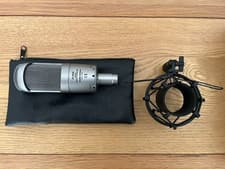 Image of Audio Technica AT3035 Studio Condenser Microphone Original Case & Generic Mount