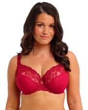 Image of Fantasie Portia Side Support Bra Underwired Supportive Womens Bras Black 102601
