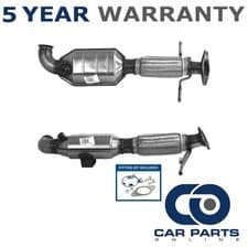 Image of Cat Converter + Fitting Kit CPO Fits Ford Focus C-Max Volvo V50 S40 C30 1670450