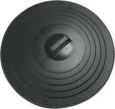 Image of Dustbin Lid Replacement Bin Lid fits 520mm Waste Rubbish Bin - 110L Black Lid