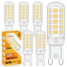 Image of G9 LED Bulb 3W 400lm Warm/Natural/Cold White High Energy Saving D Bulb 6/12 Pack