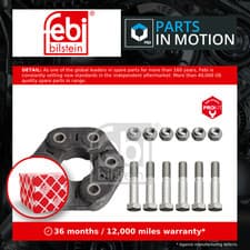 Image of Propshaft Joint Front 43466 Febi UJ Coupling Universal UJ 26111209168 Quality