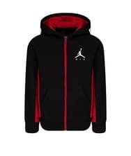 Image of Nike Toddler Boys air jordan Full zip Hoodie Size 3T Black zipper jumpman red 
