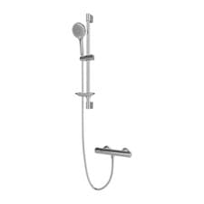 Image of Gainsborough Round Thermostatic Bar Mixer Shower - Single Outlet, Cool-Touch