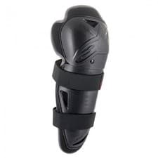 Image of Alpinestars YOUTH Bionic Action MX Motocross Knee Guards (Black/Red)