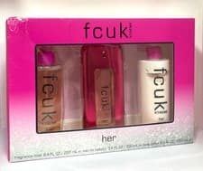 Image of FCUK XTREME HER 3PC GIFT SET