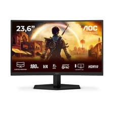 Image of AOC C24G42E 24" Curved Full HD 180Hz 0.5ms Gaming Monitor with Speakers Black