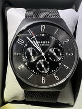 Image of Skagen Men's Watch Wristwatch Chronograph Grenen Stainless Steel SKW6821