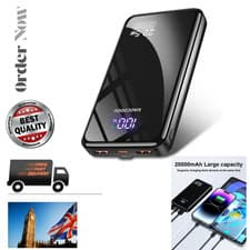 Image of Lightweight 20000mAh Power Bank - Rapid 22.5W Charging for Smartphones & More