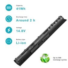 Image of KI04 Battery for HP Pavilion 14 15 17 Series 800049-001 HSTNN-LB6S HSTNN-DB6T PC