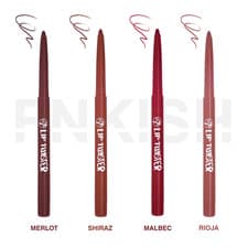 Image of W7 Lip Twister Lip Liner Pencil - Various Shades Available Nude Pink Berry Red