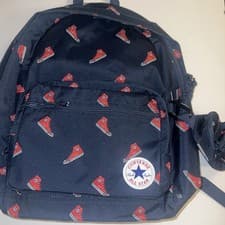 Image of Converse Go 2 Backpack Blue Red OSFA w/ Mini Pouch Chuck Taylor