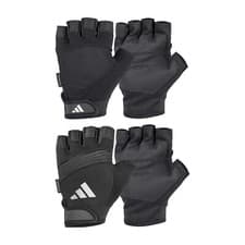 Image of Adidas Half Finger Performance Weight Lifting Gloves Mens Training Gym Workout