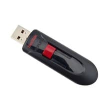 Image of San Disk Cruzer Glide 16 Gb Usb Flash Drive Usb 2.0 - Black