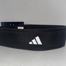 Image of Adidas Essential Weightlifting Belt Gym Strength Training Back Support Workout L
