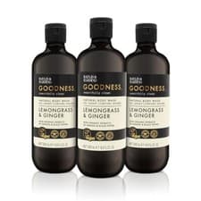 Image of Baylis & Harding Goodness Lemongrass and Ginger Body Wash 500 ml Pack of 3 - ...