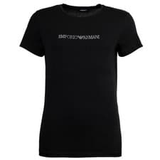 Image of Emporio Armani Ladies, Crew Neck - Essential Cotton, Regular Fit, Logo