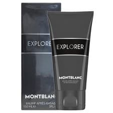 Image of Mont Blanc Explorer Aftershave Balm 150ml Woody Face Cream