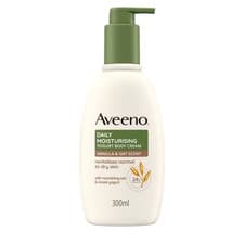Image of Aveeno Yoghurt Body Cream, Vanilla & Oat Scent 300Ml