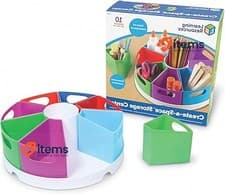 Image of Learning Resources Create A Space Storage Center10 Piece Set Organizer For Kids
