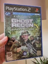 Image of Tom Clancy's Ghost Recon Jungle Storm Factory Sealed UK PAL Version PS2 Game