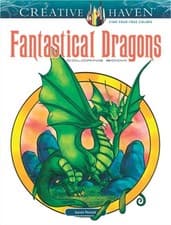 Image of Creative Haven Fantastical Dragons Coloring Book (Paperback or Softback)