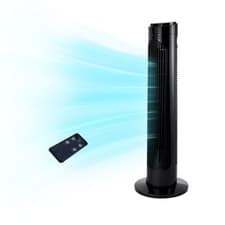 Image of 29" Tower Fan for Bedroom, Electric Floor Fan Standing Fan with Remote Control