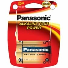Image of Panasonic Size D Alkaline Plus Power Battery (2 Pack or 4 pack)