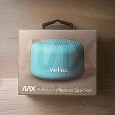 Image of VEHO MX Portable Wireless Speaker 12-Hours Battery, Blue, Brand New!